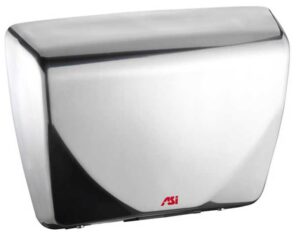 ASI 0185-92 - Hand Dryer - Surface Mounted - Bright Stainless Steel