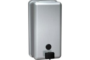 ASI 0347 - Vertical Soap Dispenser - Stainless Steel