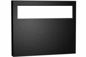 ASI 0477-SM - Toilet Seat Cover Dispenser - Matte Black