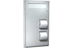 ASI 0484 - Seat Cover and Toilet Tissue Dispenser