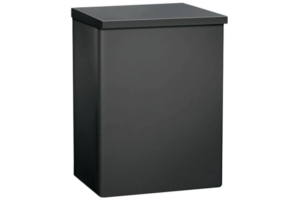 ASI 0852-41 - Sanitary Napkin Disposal - Matte Black